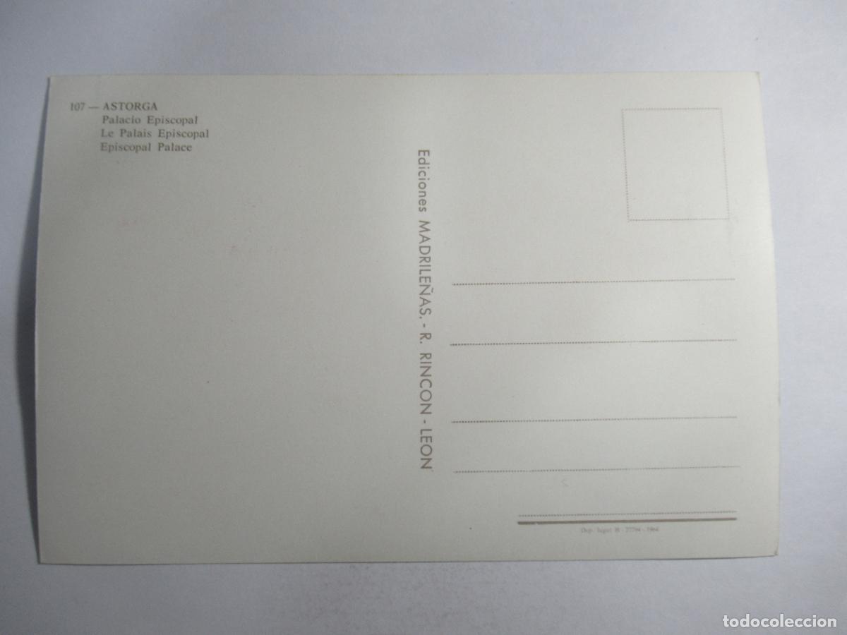 Postales: Astorga (Le&oacute;n) - Palacio Episcopal - S/C - Foto 2