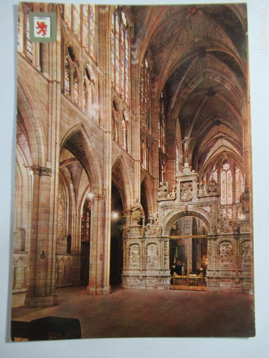 Postales: Le&oacute;n - Catedral. Trascoro - S/C - Foto 1