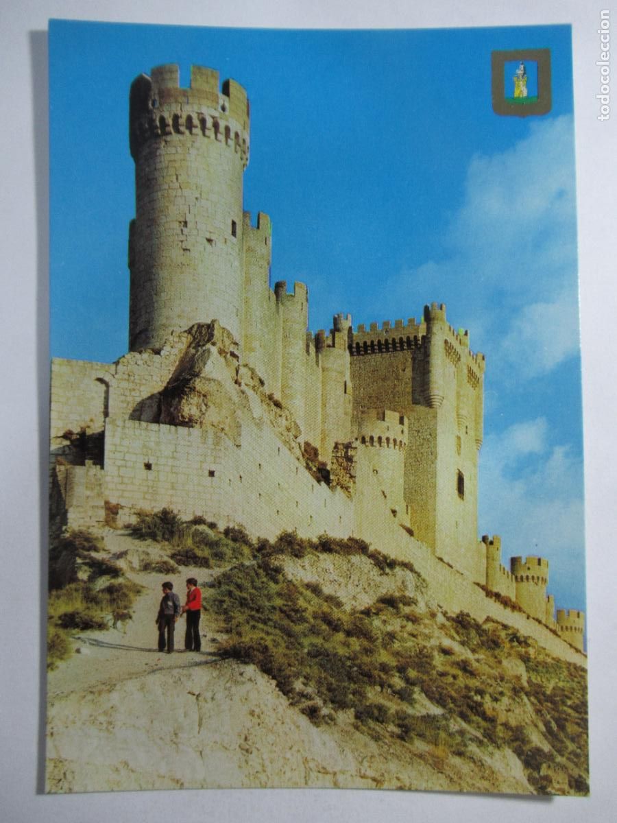 Postales: Pe&ntilde;afiel (Valladolid) - Castillo. Vista general - S/C