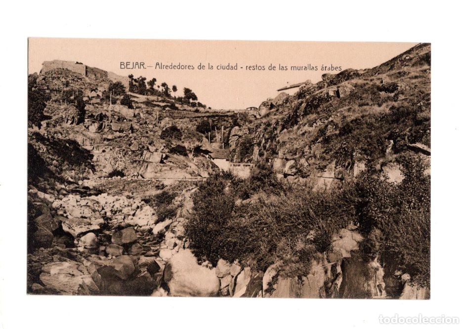 Postales: B&Eacute;JAR.(SALAMANCA).- ALREDEDORES DE LA CIUDAD RESTOS DE LAS MURALLAS &Aacute;RABES.
