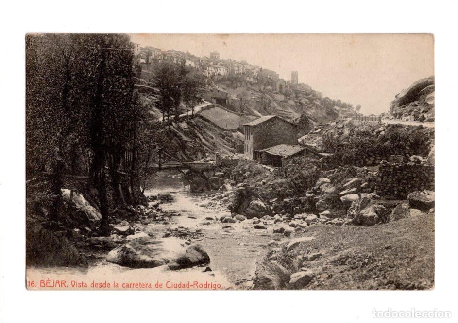 Postales: B&Eacute;JAR.(SALAMANCA).- VISTA DESDE LA CARRETERA DE CIUDAD-RODRIGO.
