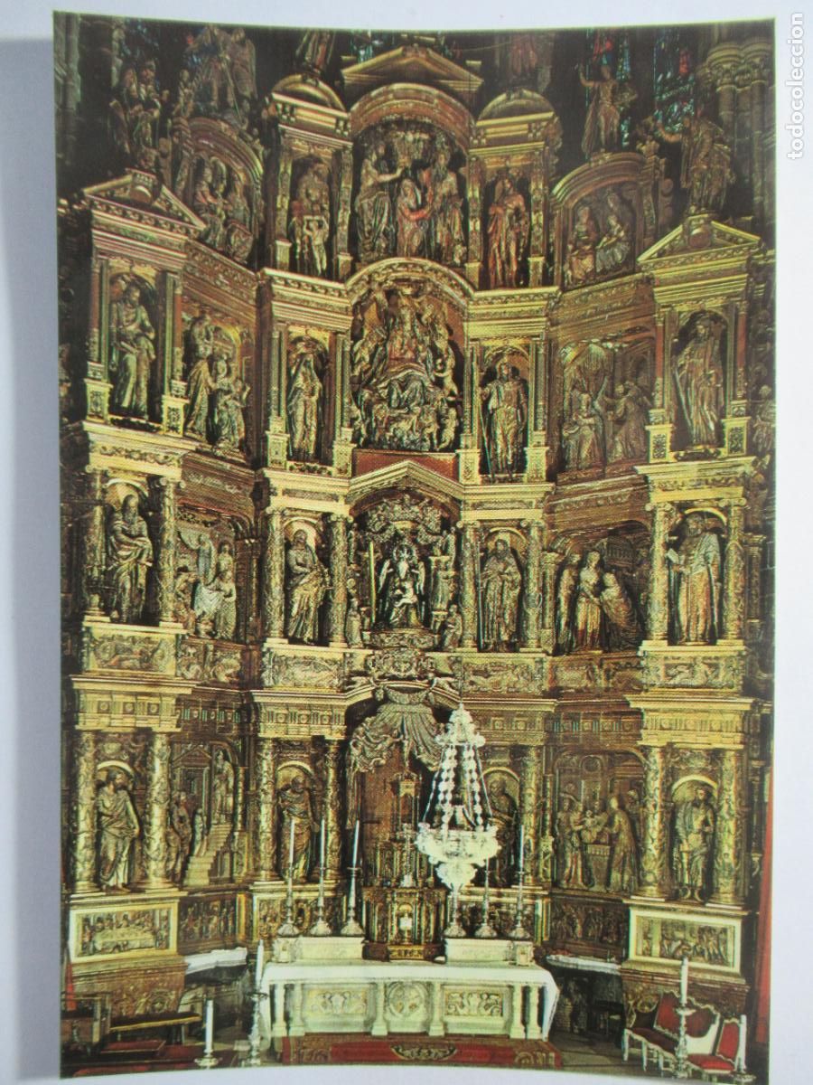 Postales: Burgos - Catedral. Retablo Altar Mayor - S/C