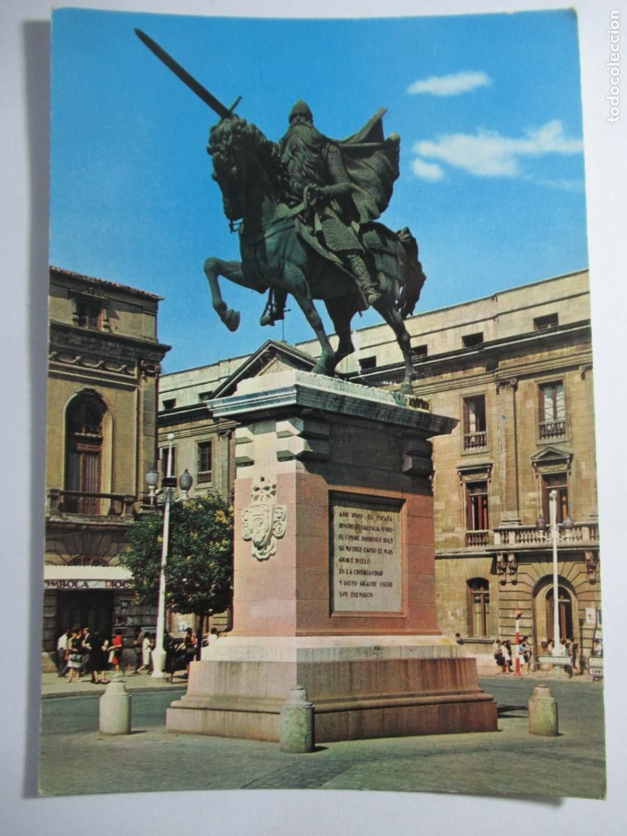 Postales: Burgos - Monumento a El Cid Campeador - S/C
