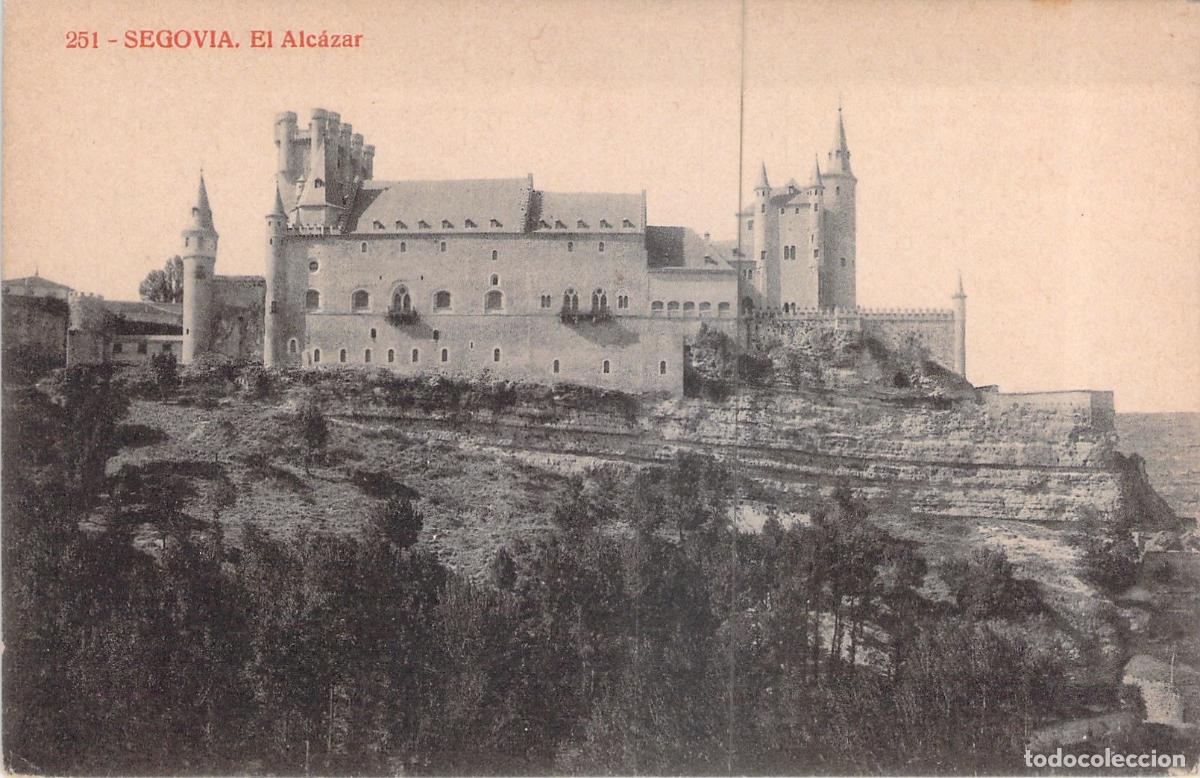 Postales: Postal de Segovia - El Alc&aacute;zar - Colecci&oacute;n Joyas de Espa&ntilde;a
