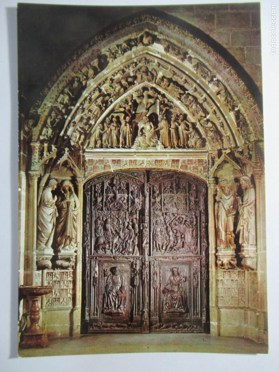 Postales: Burgos - Catedral. Puerta del Claustro - S/C