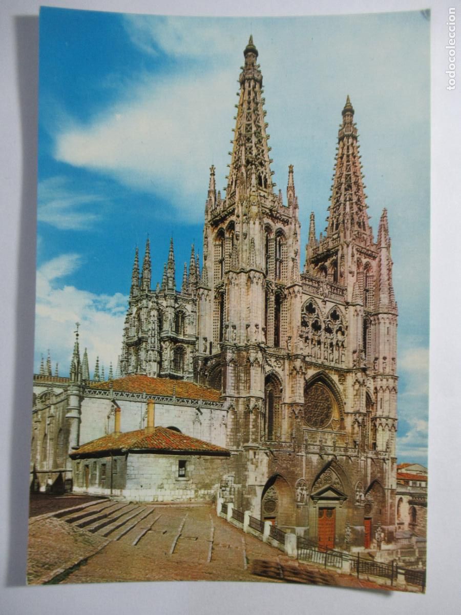 Postales: Burgos - Catedral. Fachada principal - S/C
