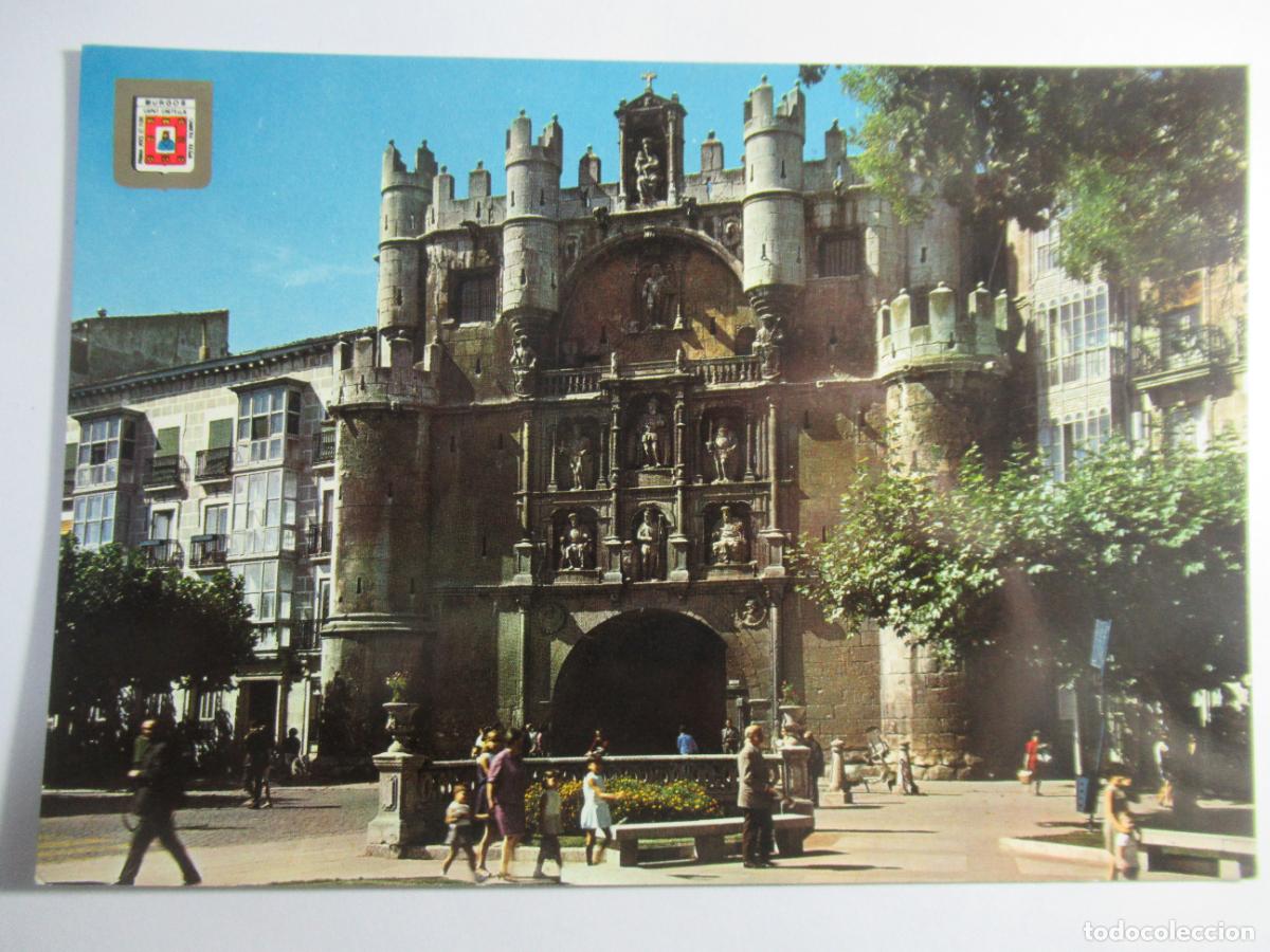 Postales: Burgos - Arco de Santa Mar&iacute;a - S/C