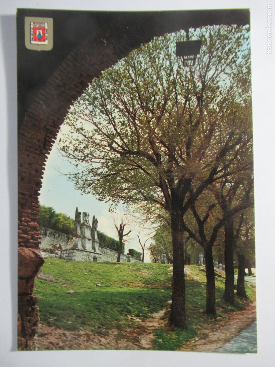 Postales: Burgos - Arco de San Mart&iacute;n y Solar de El Cid - S/C