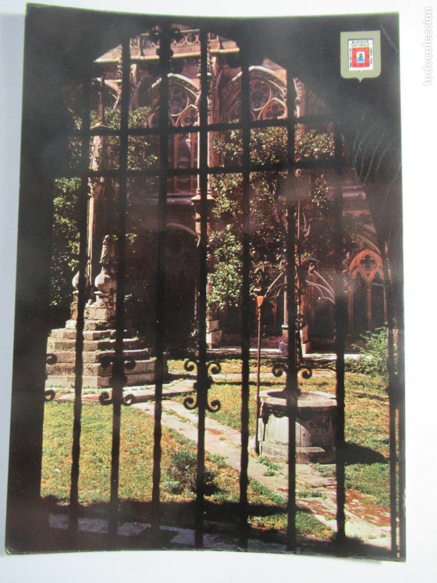 Postales: Burgos - Catedral. Jard&iacute;n del Claustro - S/C