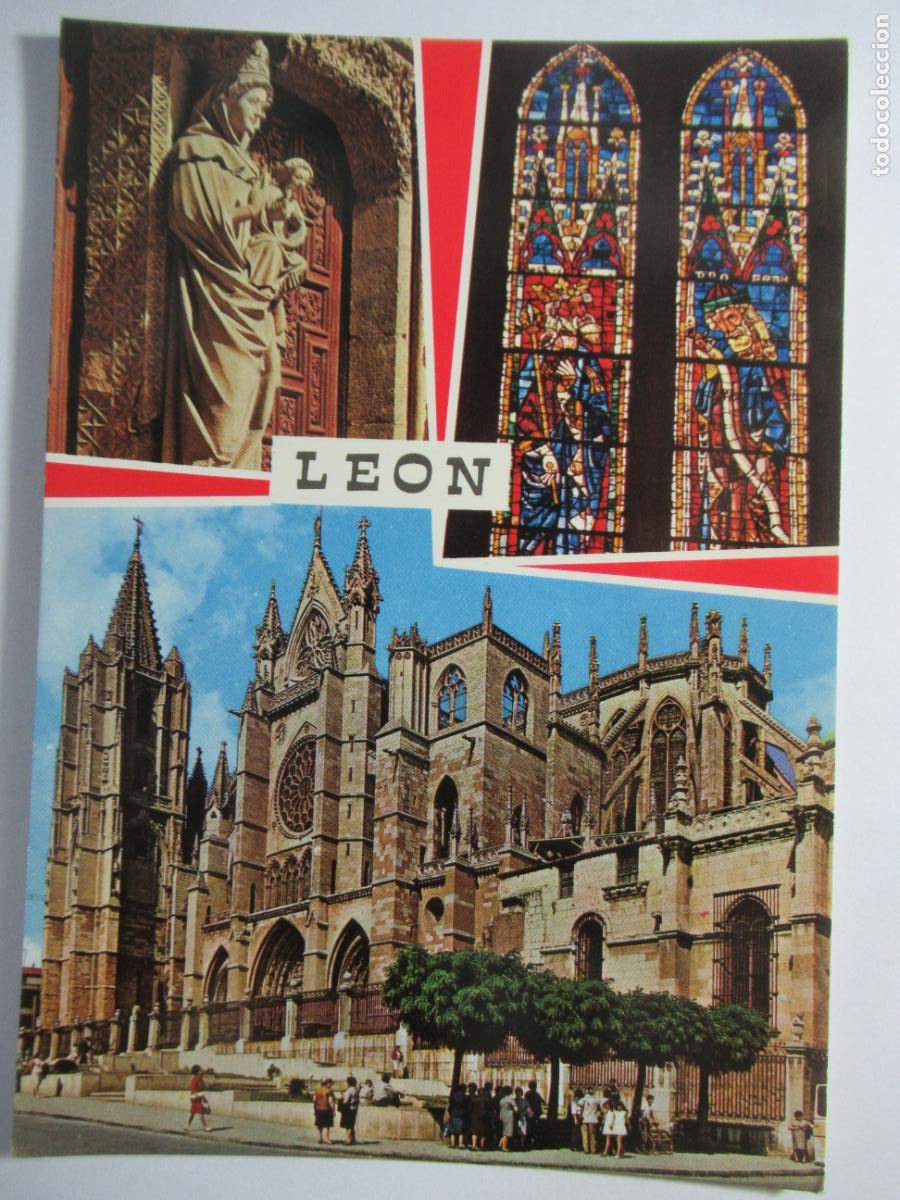 Postales: Le&oacute;n - Bellezas de la Ciudad - S/C - Foto 1