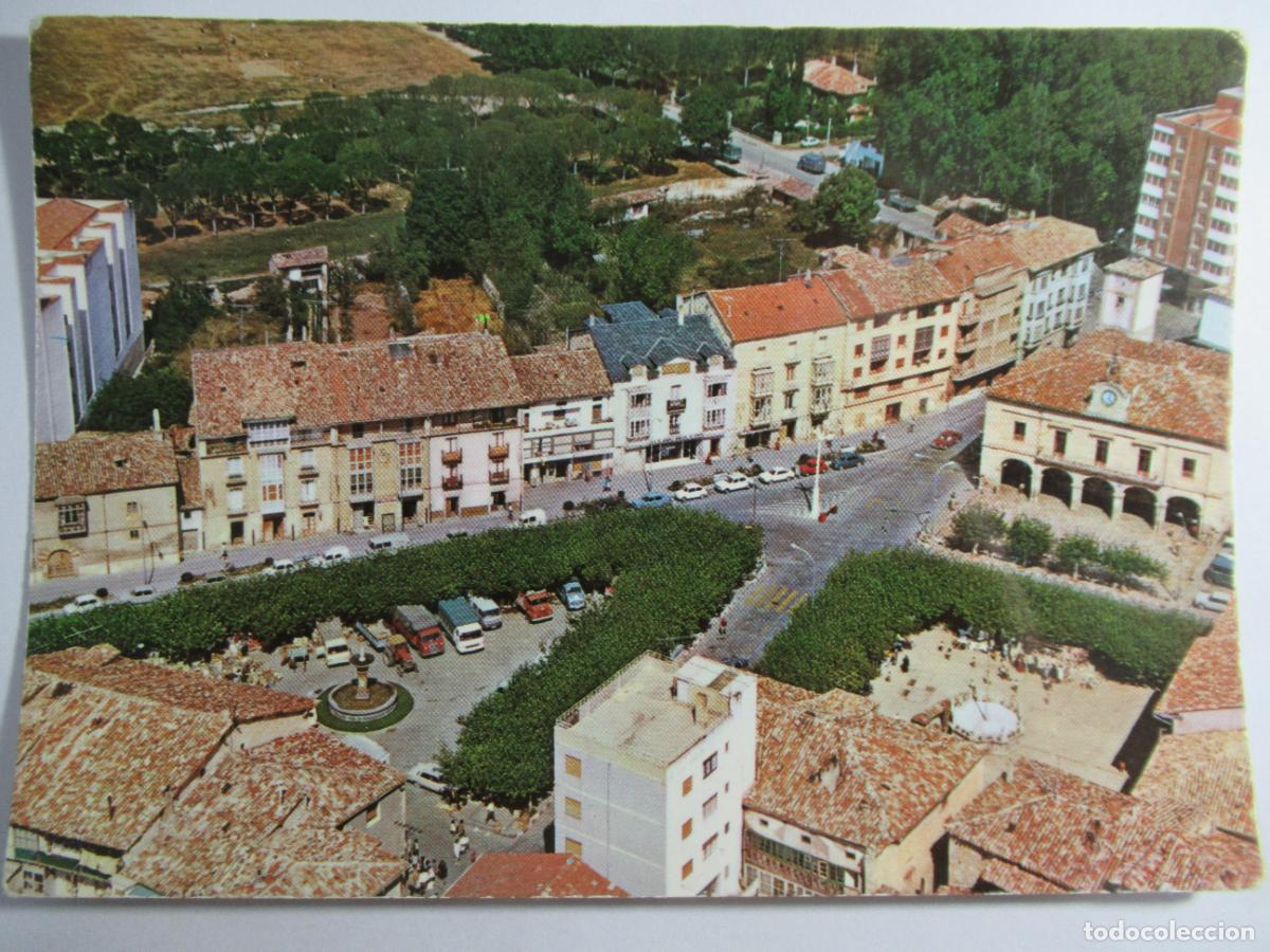 Postales: Villarcayo (Burgos) - Vista a&eacute;rea - Escrita