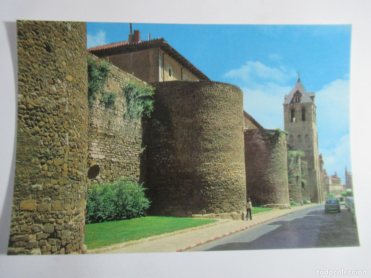 Postales: Le&oacute;n - Torre y muralla de San Isidoro - S/C
