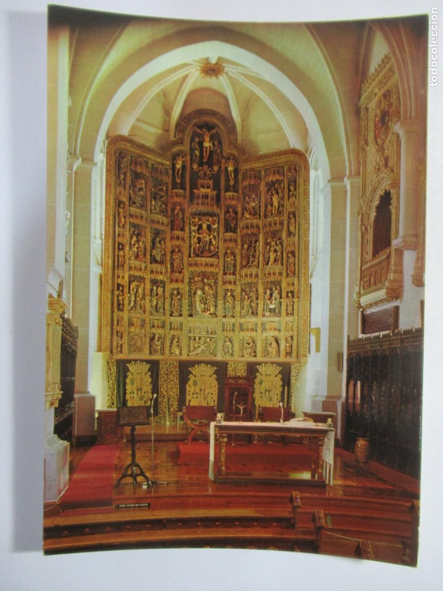 Postales: Due&ntilde;as (Palencia) - Retablo Parroquia de Nuestra Se&ntilde;ora de la Anunciaci&oacute;n - S/C