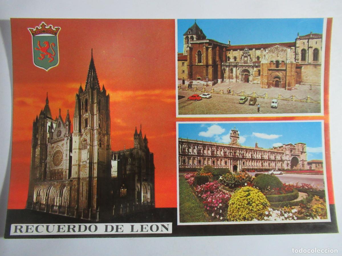 Postales: Le&oacute;n - Catedral - S/C