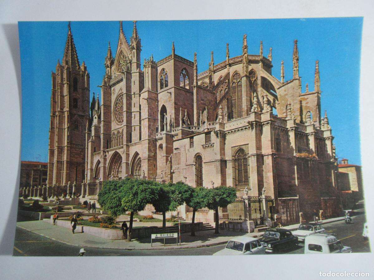 Postales: Le&oacute;n - Catedral - S/C