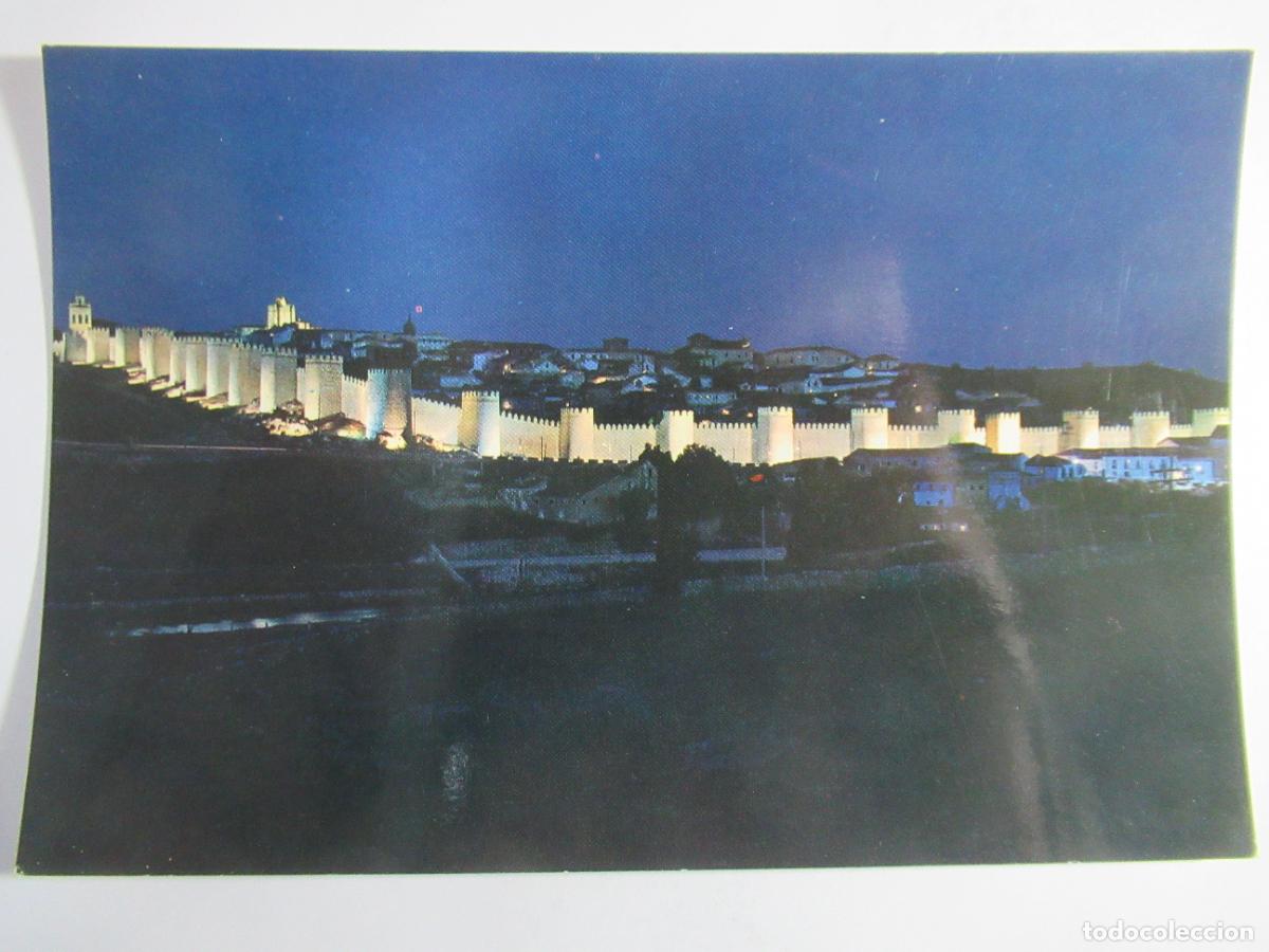 Postales: &Aacute;vila - Vista nocturna - S/C