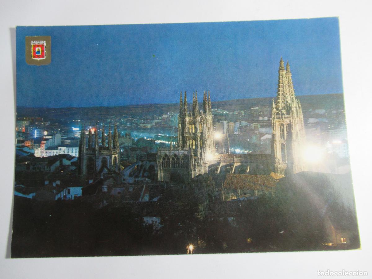 Postales: Burgos - Vista general Nocturna - S/C