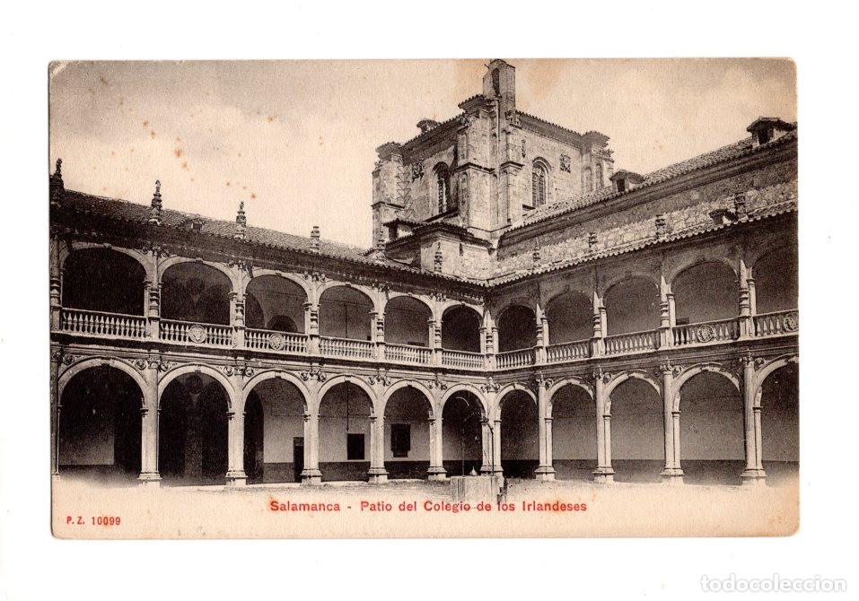 Postales: SALAMANCA.- PATIO DEL COLEGIO DE LOS IRLANDESES.