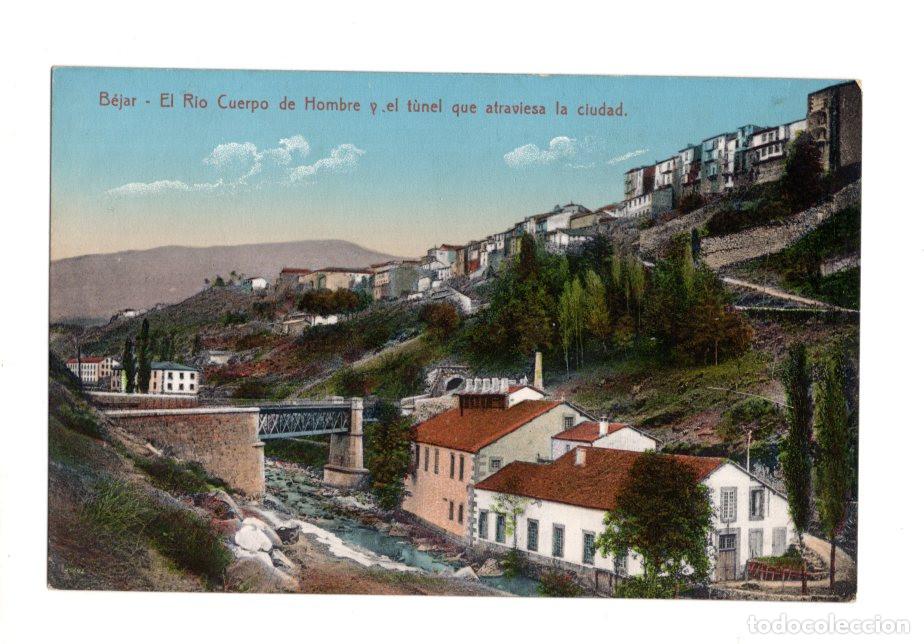 Postales: B&Eacute;JAR.(SALAMANCA).- EL RIO CUERPO DE HOMBRE Y EL TUNEL QUE ATRAVIESA LA CIUDAD. ED. HIJO DE DANIEL
