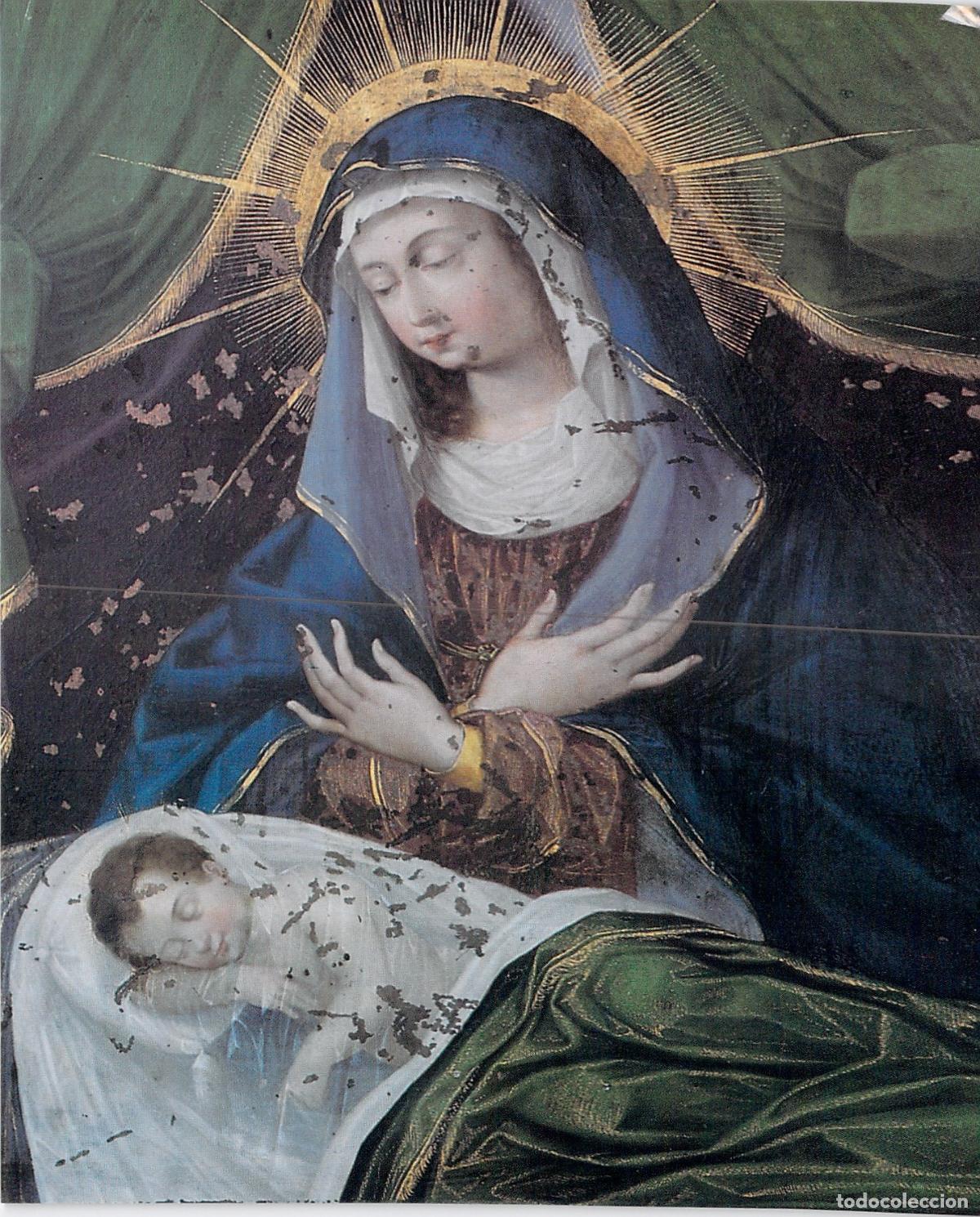 Postales: Postal Museo de San Esteban Salamanca - Virgen adorando al Ni&ntilde;o