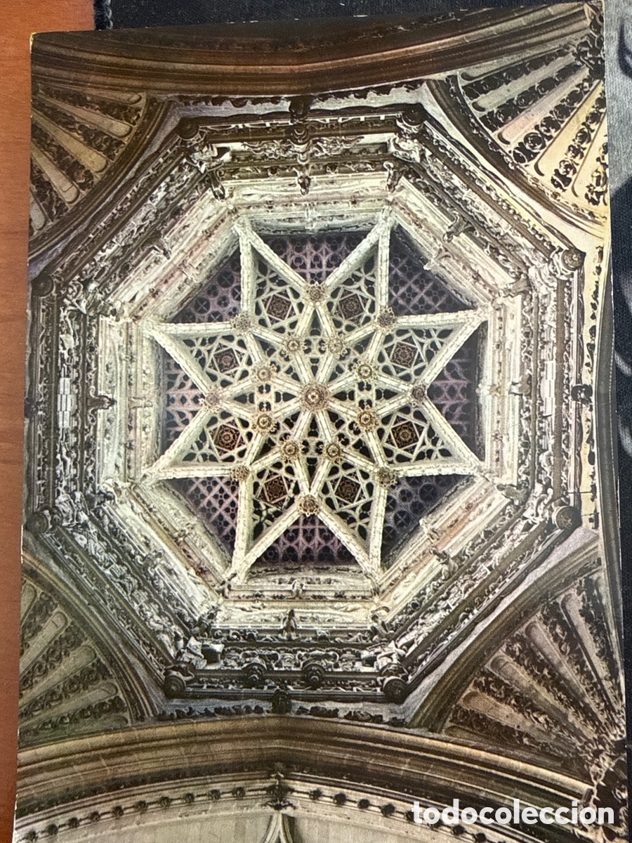 Postales: Burgos. Catedral. B&oacute;veda del crucero