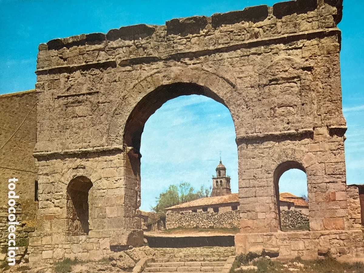 Postales: Arco romano de Medinaceli