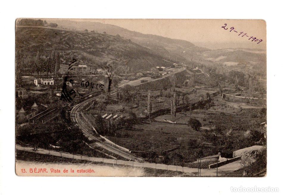 Postales: B&Eacute;JAR.(SALAMANCA).- VISTA DE LA ESTACI&Oacute;N.