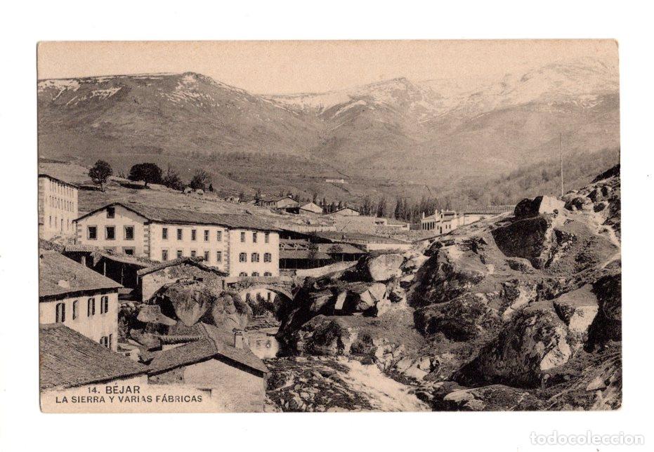 Postales: B&Eacute;JAR.(SALAMANCA).- LA SIERRA Y VARIAS F&Aacute;BRICAS.