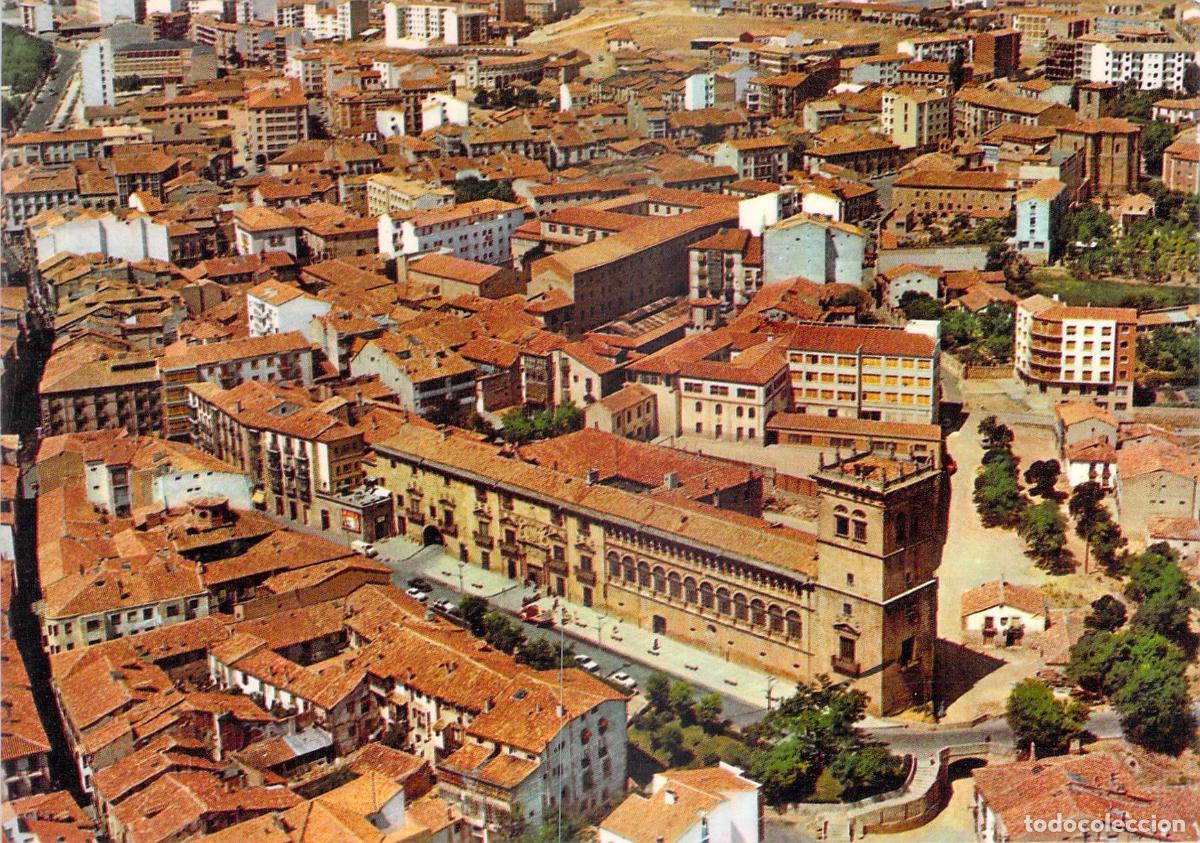 Postales: Postal de Soria, Vista A&eacute;rea y Palacio de los Condes de G&oacute;mara