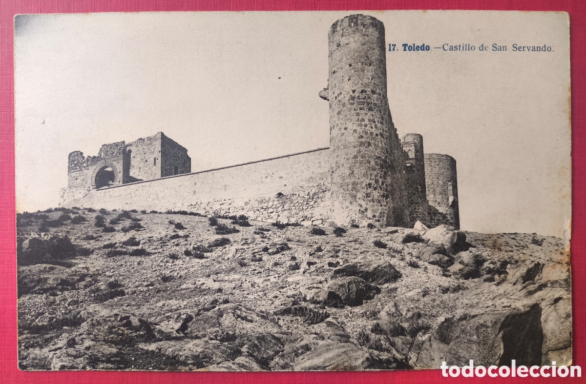 Postales: TOLEDO CASTILLO SAN FERNANDO FOTOTIPIA FOT. LACOSTE C. 1920
