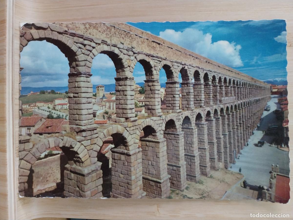 Postales: SEGOVIA ACUEDUCTO ROMANO ED GARRABELLA 504 ESCRITA A&Ntilde;O 1958 ANIMADA COCLES CL&Aacute;SICOS