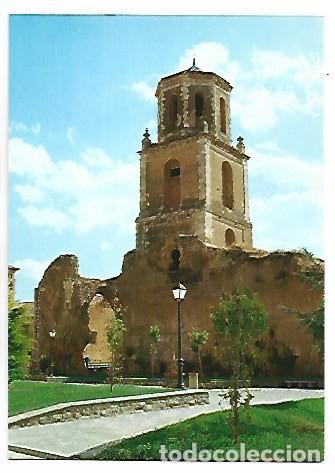 Postales: JARDINES DE SAN BENITO Y TORRE DEL RELOJ.- SAHAGUN - LEON