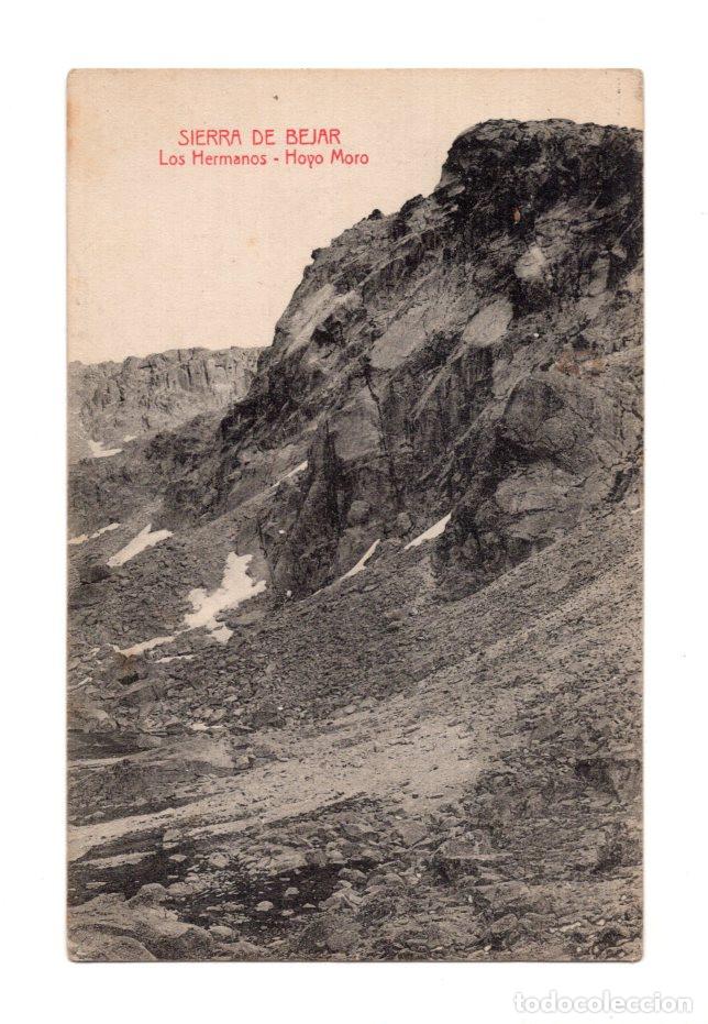 Postales: SIERRA DE B&Eacute;JAR.- LOS HERMANOS - HOYO MORO. SOCIO CLUB ALPINO. CASA RODR&Iacute;GUEZ ARIAS MADRID.