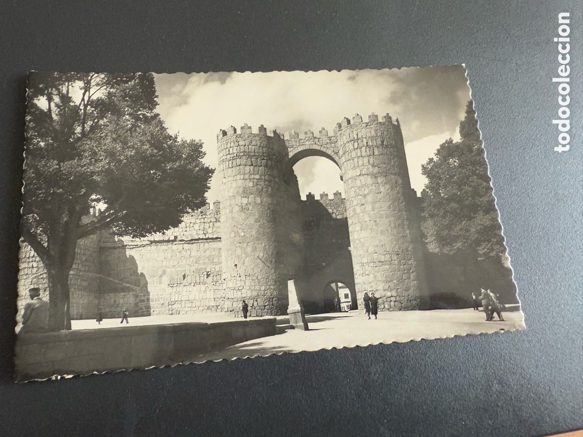 Postales: Postal. &Aacute;VILA. PUERTA DE SAN VICENTE. Ed Garcia Garrabella