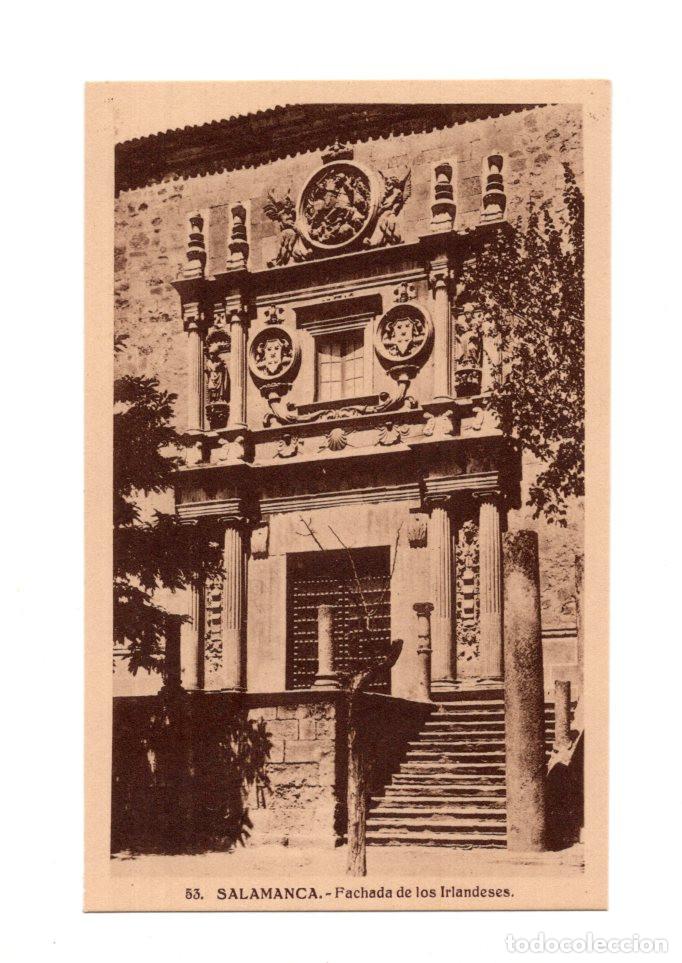 Postales: SALAMANCA.- FACHADA DE LOS IRLANDESES.