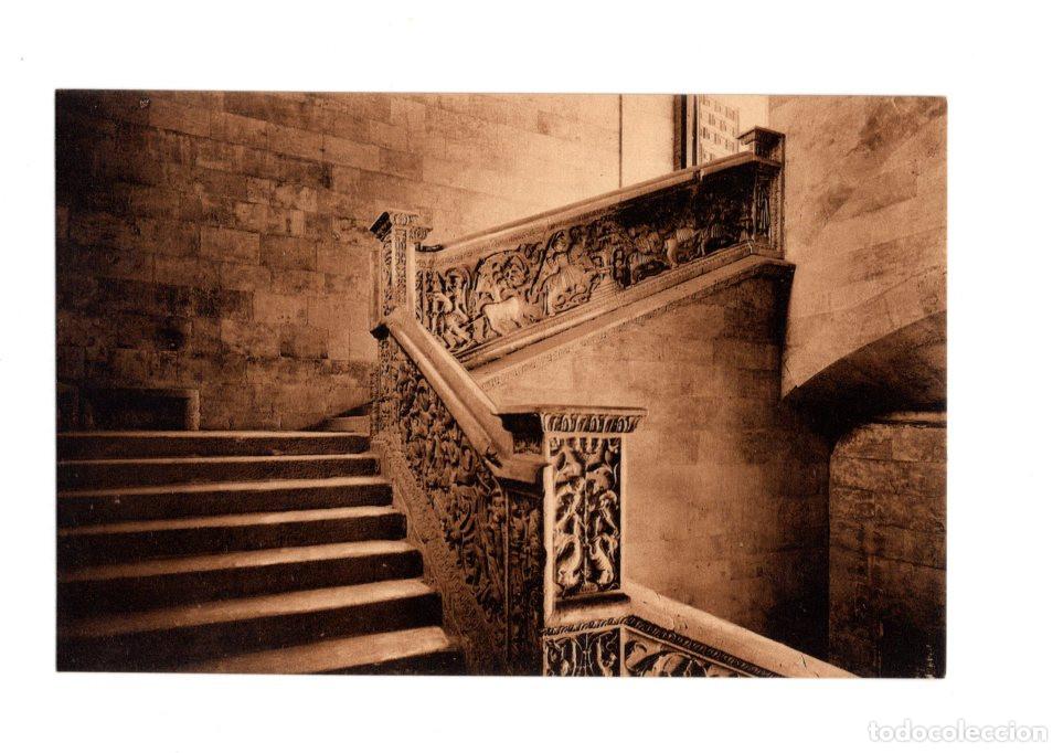 Postales: SALAMANCA.- UNIVERSIDAD (SIGLO XV.) ESCALERA.