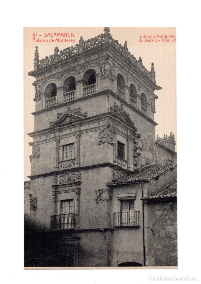 Postales: SALAMANCA.- PALACIO DE MONTEREY LIBRERIA RELIGIOSA A. GARCIA KUA, 20. N&ordm;81.