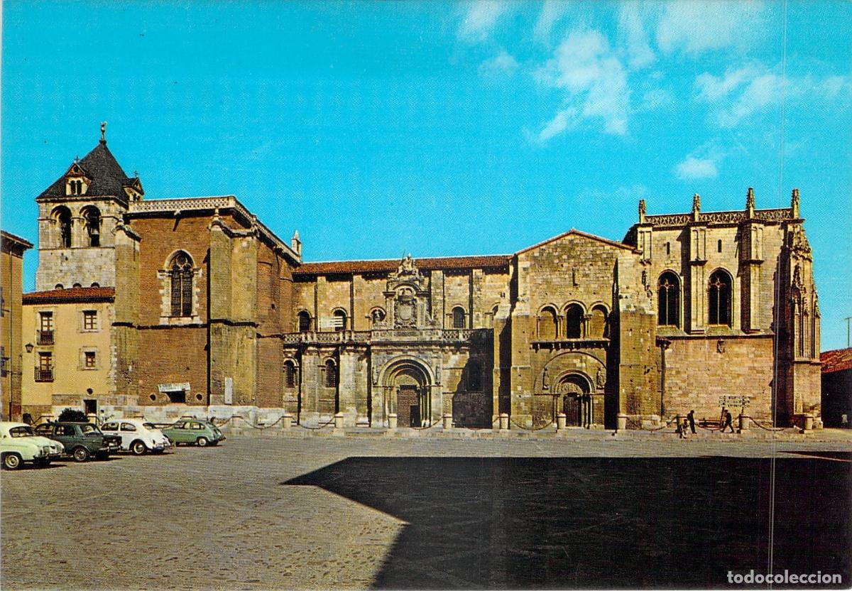 Postales: Tarjeta Postal Bas&iacute;lica de San Isidoro, Fachada Principal, Le&oacute;n