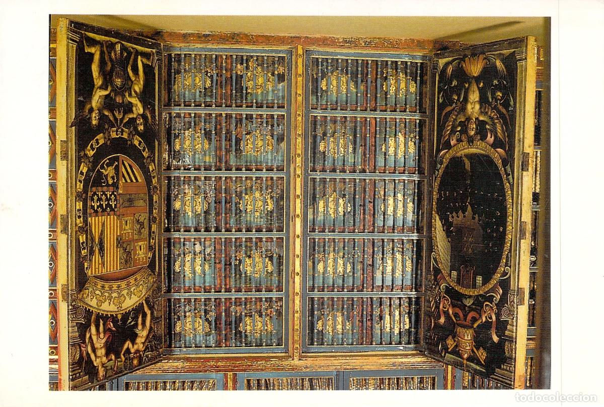 Postales: Postal Biblioteca Antigua de la Universidad de Salamanca, Manuscritos