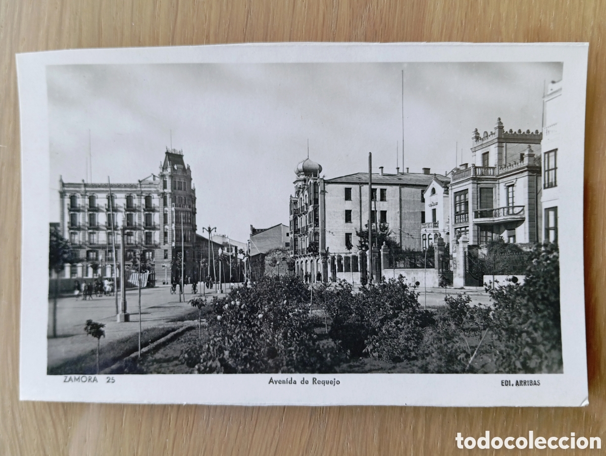 Postales: POSTAL ZAMORA AVENIDA DE REQUEJO ARRIBAS 25 SIN CIRCULAR