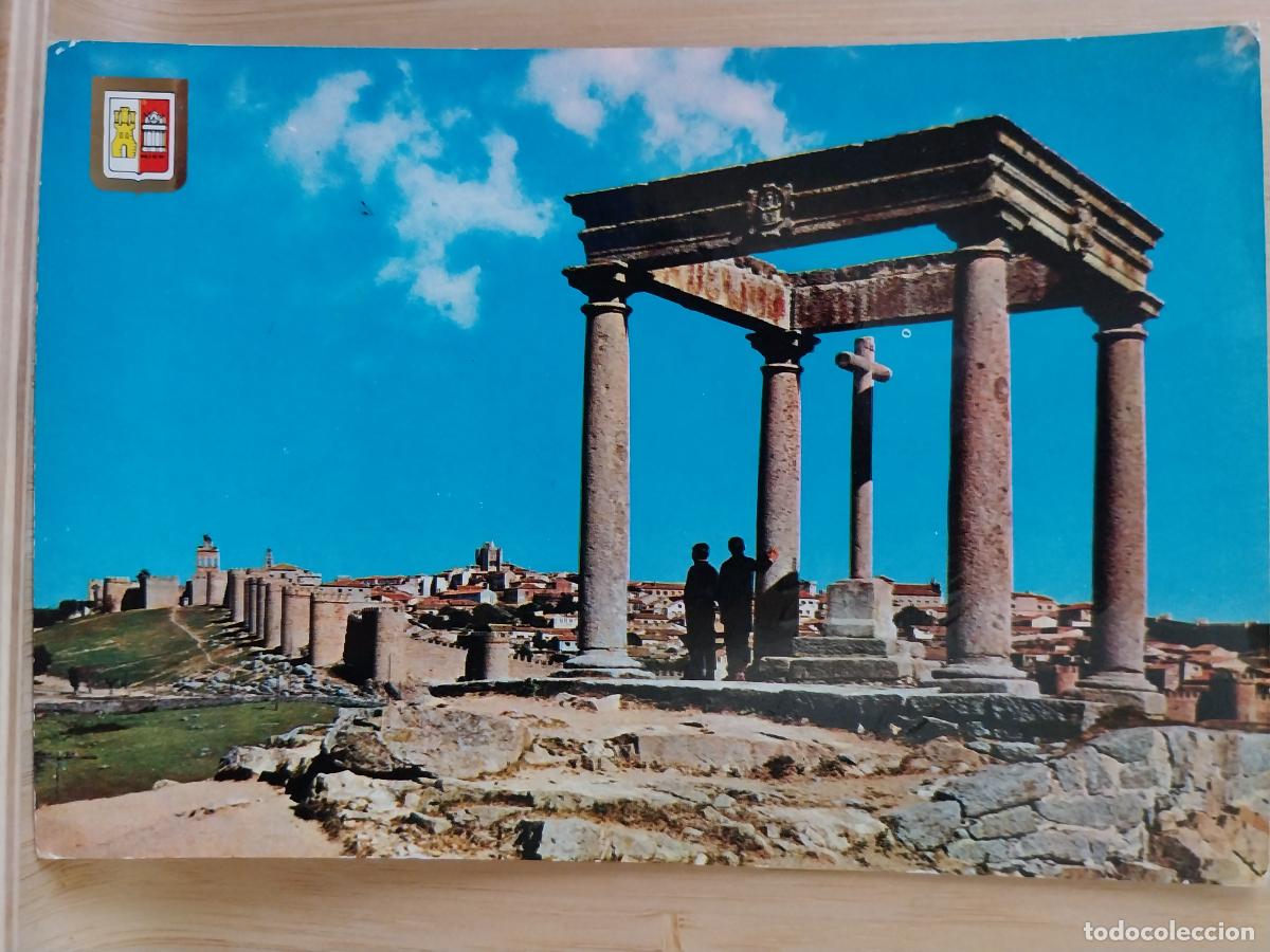 Postales: AVILA LOS CUATRO POSTES ESCRITA A&Ntilde;O 1962 ED FISA 17