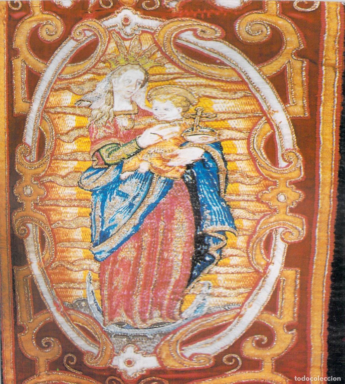 Postales: Postal Museo de San Esteban Salamanca Casulla de Sotomayor Virgen con Ni&ntilde;o