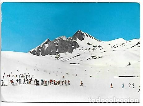 Postales: ESTACION DE DEPORTES DE INVIERNO / SKI STATION.- PUERTO DE SAN ISIDRO - LEON