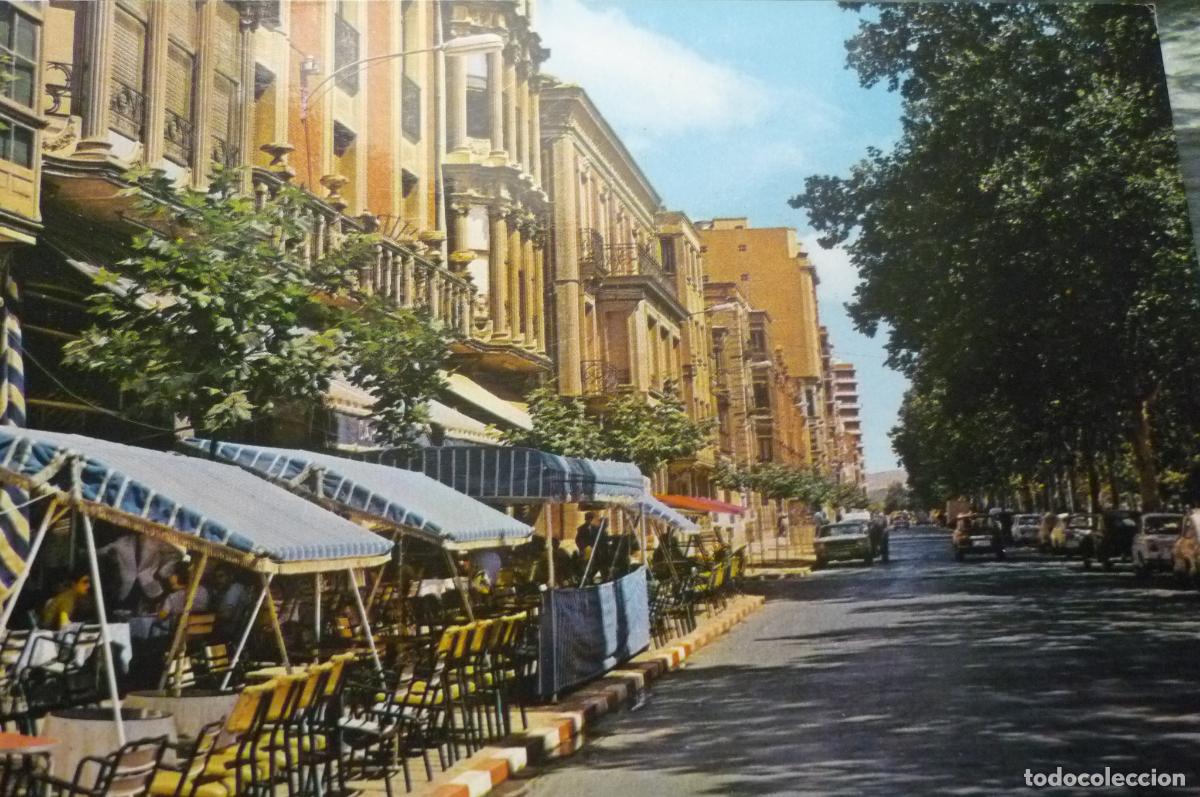 Postales: postal palencia av jose antonio primo rivera circulada