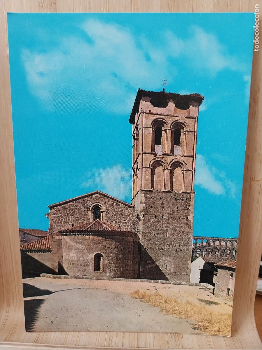 Postales: SEGOVIA IGLESIA ROM&Aacute;NICA SAN JUAN ED ARRIBAS 69 SC ORIGINAL