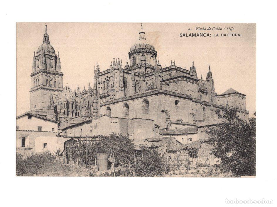 Postales: SALAMANCA.- LA CATEDRAL. 4. VINDA DE CAL&Oacute;N &Eacute; HIJO.