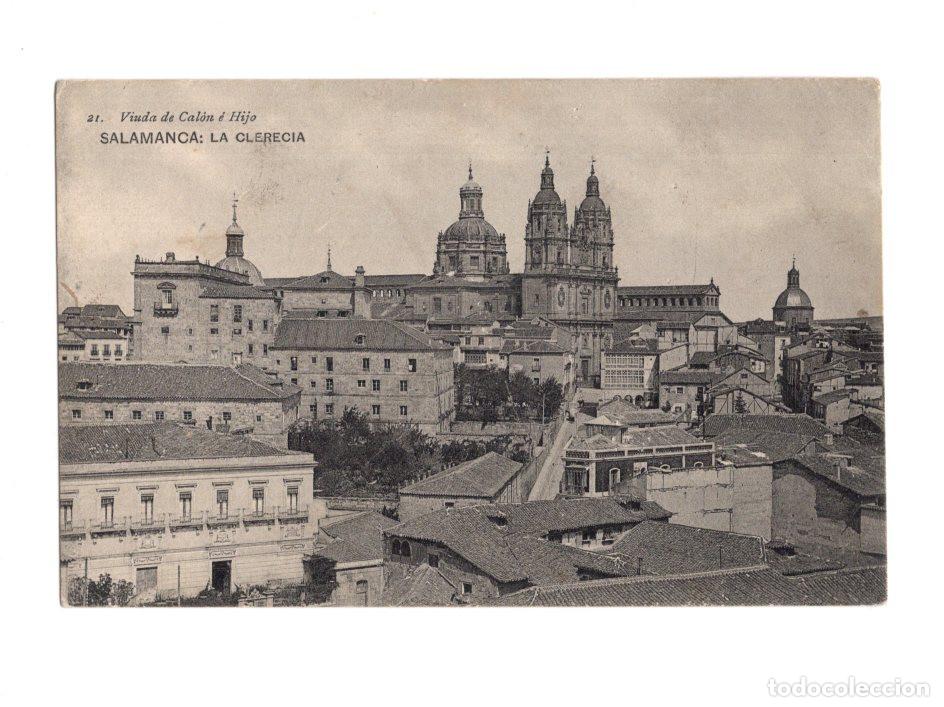 Postales: SALAMANCA.- LA CLERECIA. 21. VIUDA DE CAL&Oacute;N &Eacute; HIJO.