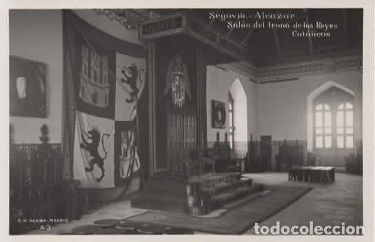 Postales: SEGOVIA alcazar SIN ESCRIBIR