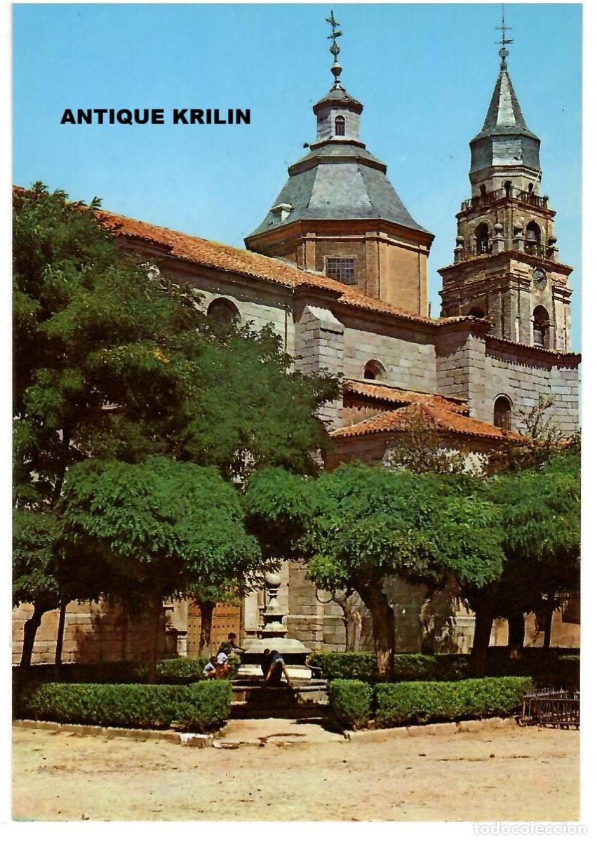 Postales: SALAMANCA / PE&Ntilde;ARANDA DE BRACAMONTE N&ordm; 2 IGLESIA DE SAN MIGUEL / SIN FRANQUEAR