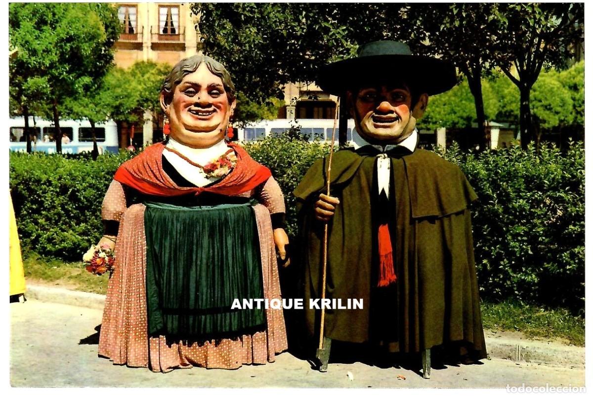 Postales: BURGOS N&ordm; 9 LOS GIGANTILLOS / EDICIONES SICILIA / SIN FRANQUEAR